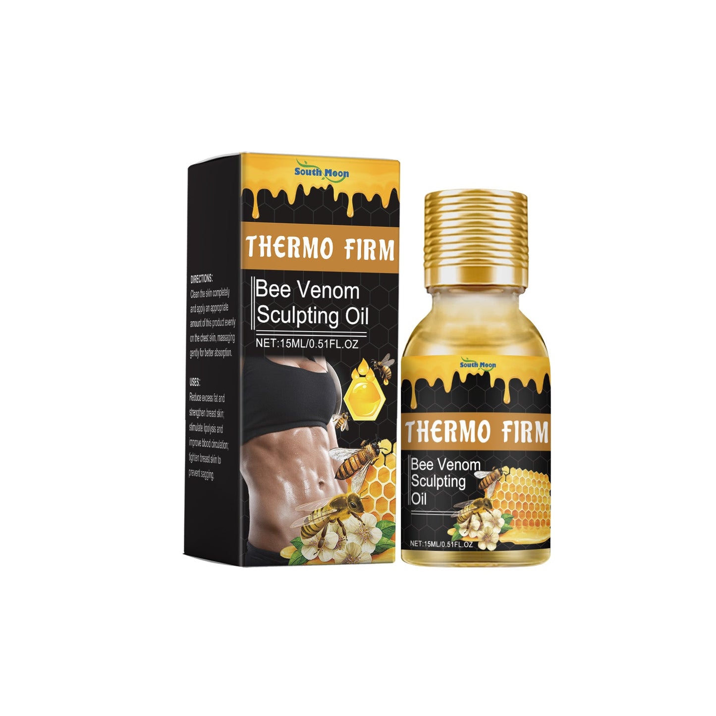 Bee Venom Treatment Oil Tightens Skin Figure Highlights Lines Gentle Ingredients Body Care Oil - Korvel