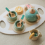 Children's Home Afternoon Tea Desserts Cake Sales Teapot Cups Tea Set Wooden Christmas Toys Gifts - Korvel