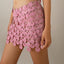 Trendy Hollow Sequin Suspender Skirt for Night Out
