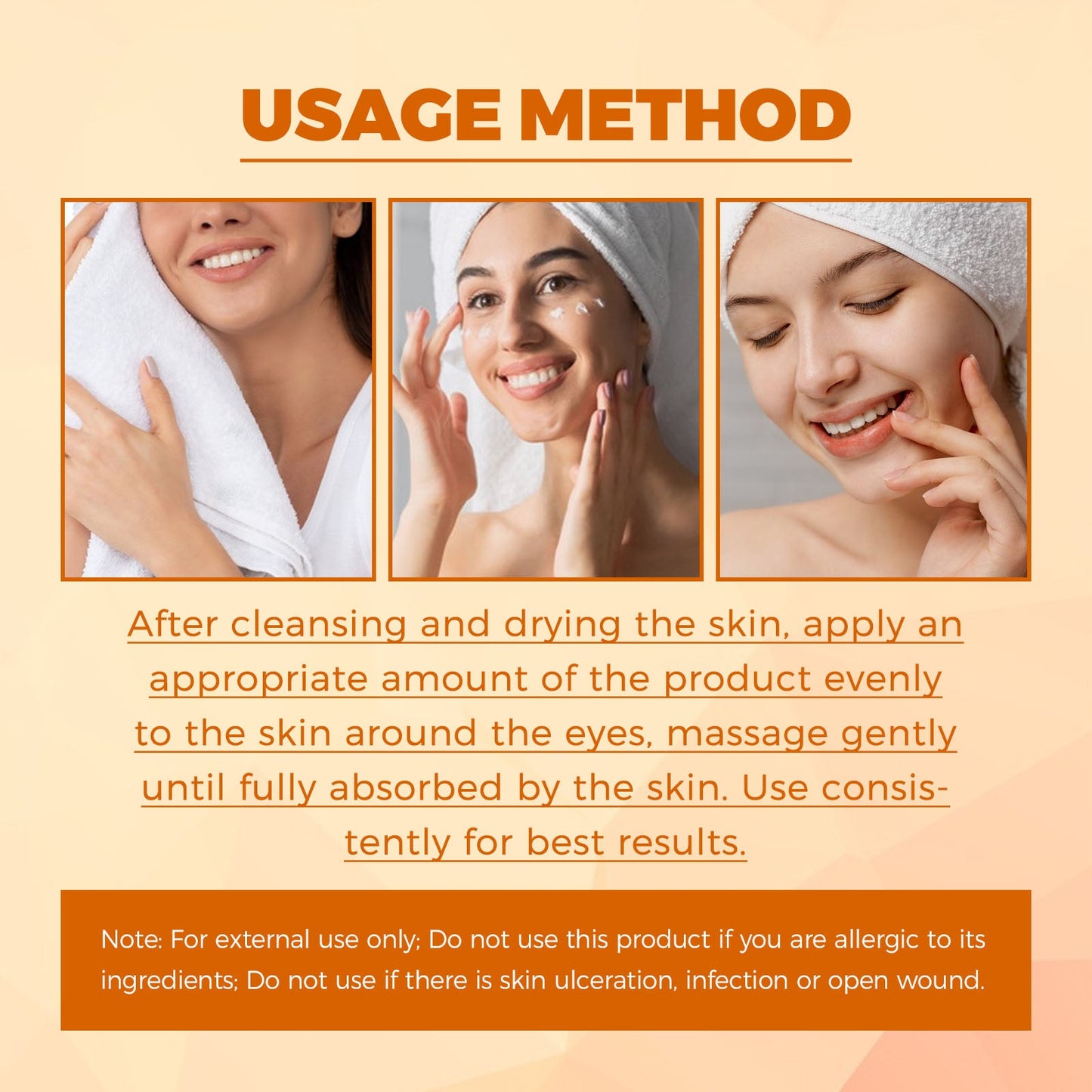 Crème pour les yeux au peptide de miel - Nourrir et éclaircir