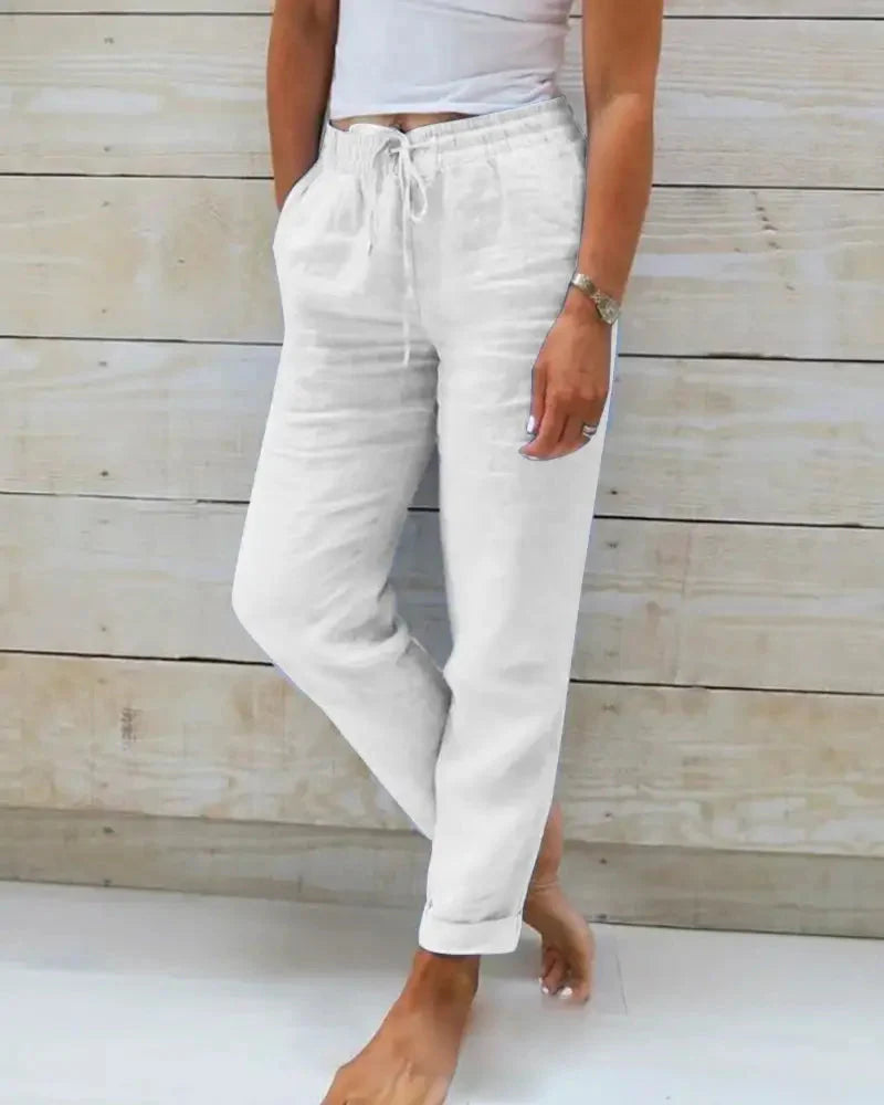 Premium Linen Pants for Women