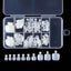 Uñas Postizas de Pies Blancas Naturales