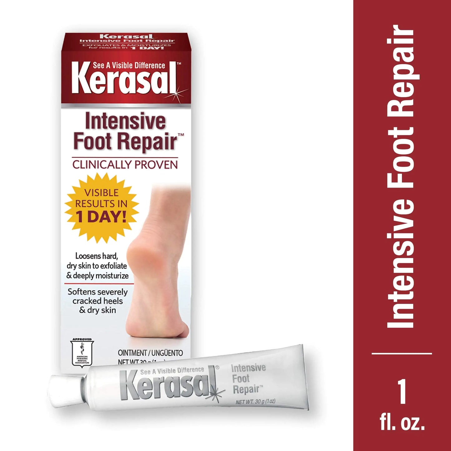 Kerasal Ointement Réparateur Intensif pour les Pieds - Pack de Deux