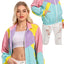 Ensemble de survêtement rétro colorblock des années 80 pour femmes MASSWO