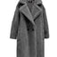 Manteau Long en Cachemire d'Agneau pour l'Hiver