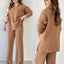 Conjunto de Loungewear de Punto de 2 Piezas Premium