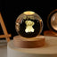 3D Night Crystal Ball - Celestial Home Decor