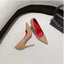 Elegant Red Bottom Pointed Heels for Women