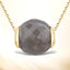 Colgante de Piedra Lunar Gris Genuina de 16.79 Quilates en Plata Esterlina