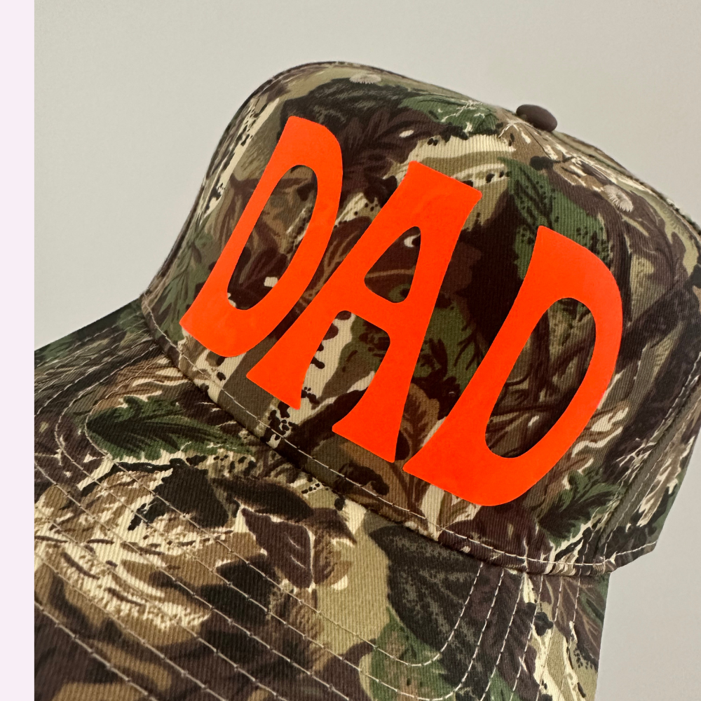 Casquette Trucker Imprimée Camo Dad