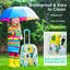 Gbruno 2-Piece Kids' Luggage Set: Backpack & Rolling Suitcase
