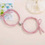 Bracelets de Couple Magnétiques - Charme Cœur en Acier Inoxydable
