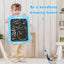 Height Adjustable Kids Art Easel - Magnetic Double Sided Board