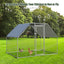 Large Walk In Chicken Run Cage - 9.5 x 6.5 Feet