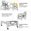 3-in-1 Convertible Baby High Chair with Lockable Wheels - Gray