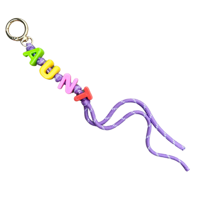 Aunt Bag Charm - Stylish Keychain Accessory