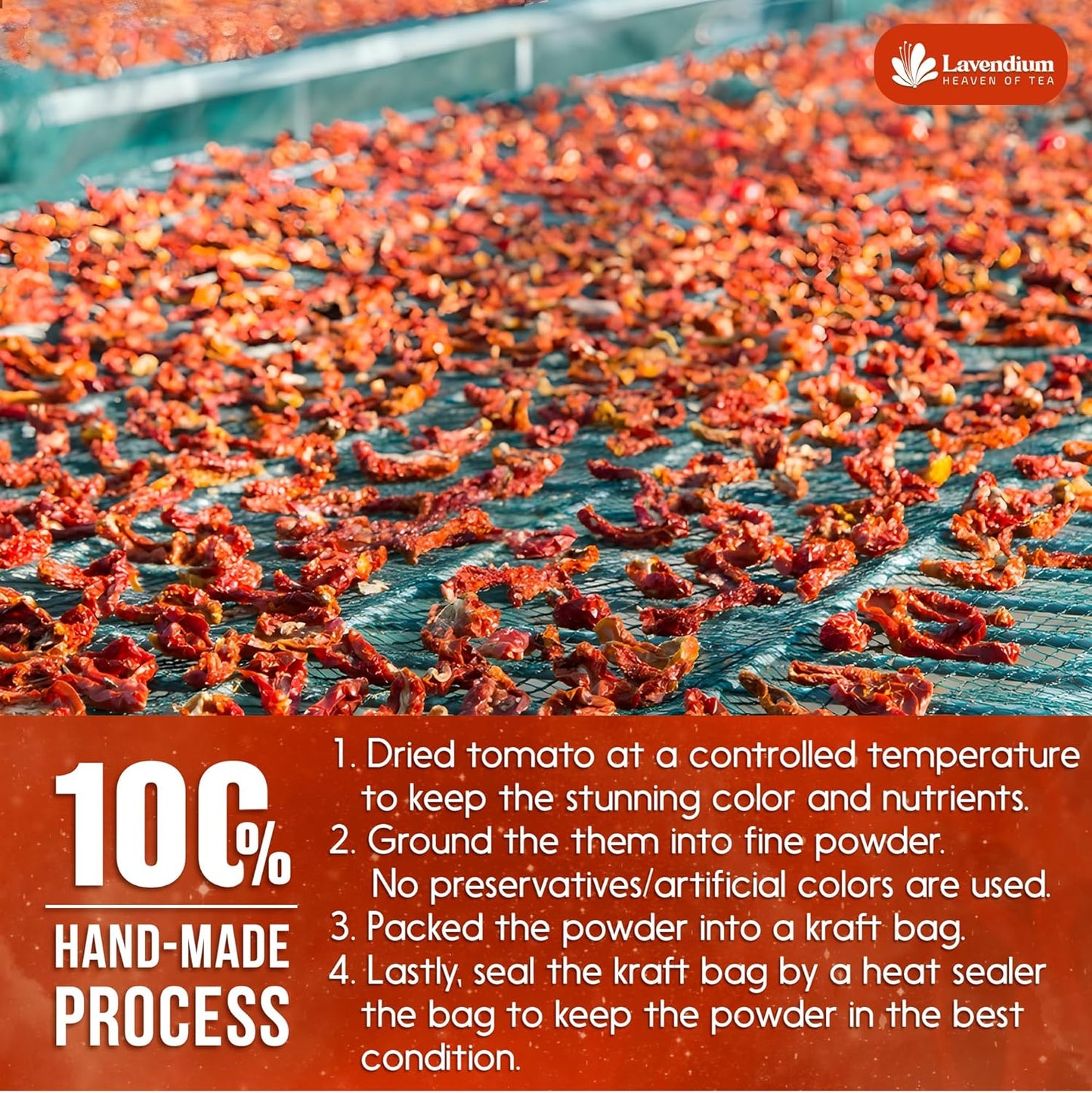 Premium Tomato Powder – 100% Pure Dehydrated Tomato