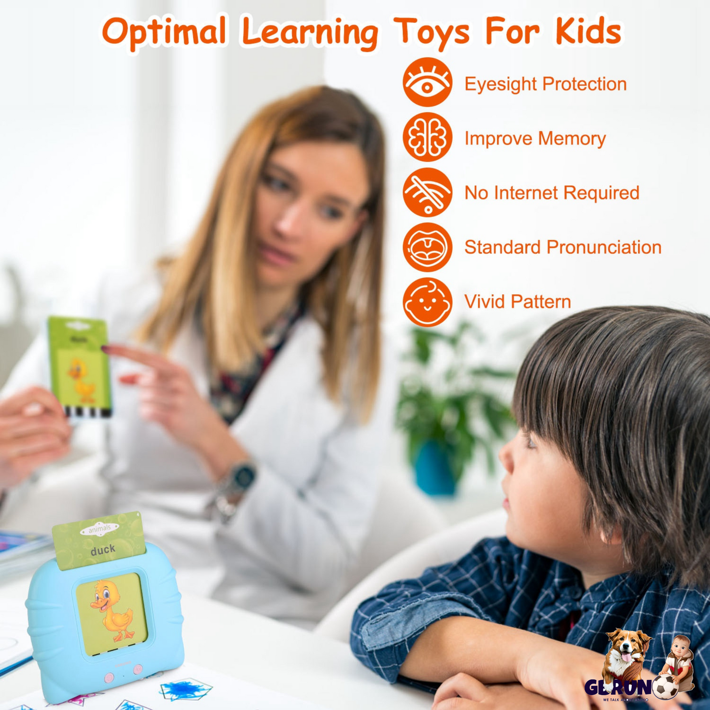 Cartes parlantes GBruno 224 mots pour enfants