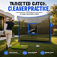 Portable Golf Practice Net - 10ft x 7ft Training Aid