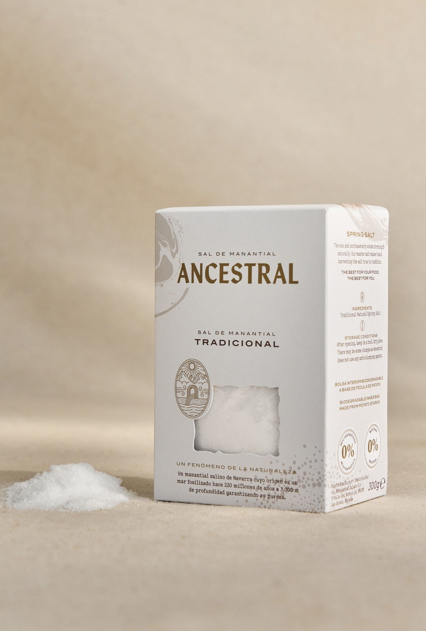 Sal de Manantial Natural - Sazonador Tradicional