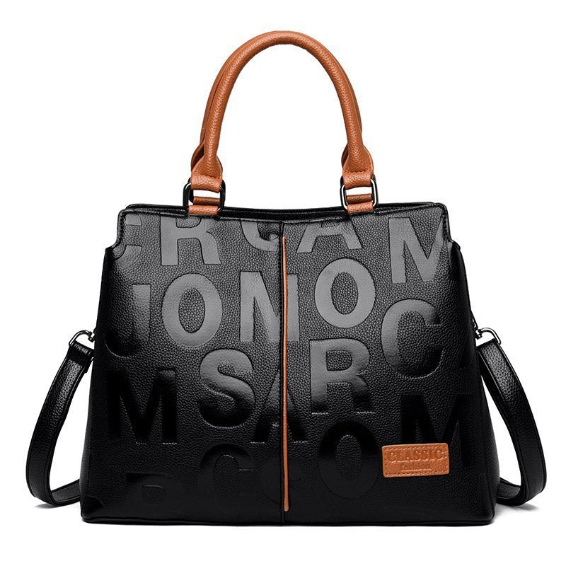Bolso de Hombro de Lujo con Estampado Monograma para Mujeres