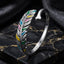 925 Sterling Silver Enamel Oxidized Ring for Women