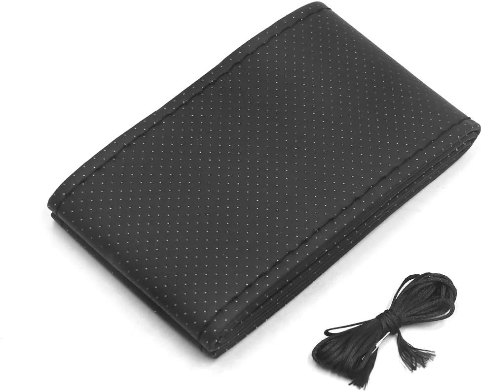 Premium Genuine Leather Steering Wheel Cover