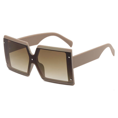 Lunettes de soleil carrées surdimensionnées et élégantes pour tous