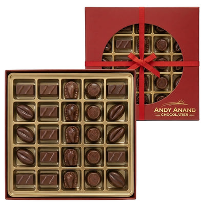 Andy Anand 24 pcs Sugar Free Vegan Dark Chocolate Truffles