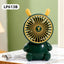 Ventilador Mini de Escritorio en Forma de Oso Creativo - Recargable por USB