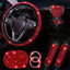 Diamond Rhinestone Steering Wheel Cover for Women