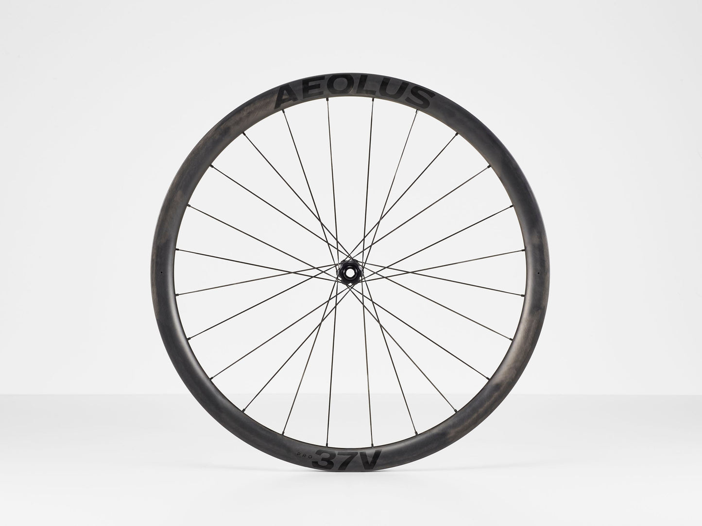 Roues avant Bontrager Aeolus Pro 37V Disc TLR - Noir