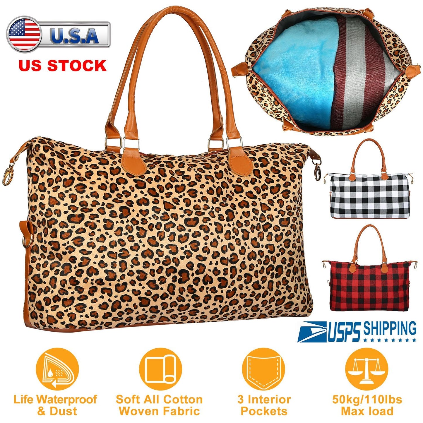 GBruno Women's Premium Duffle Bag