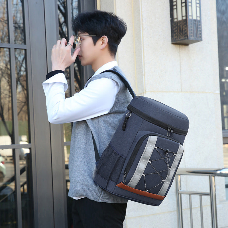 Multifunctional Camping Picnic Backpack with Insulated Cooler