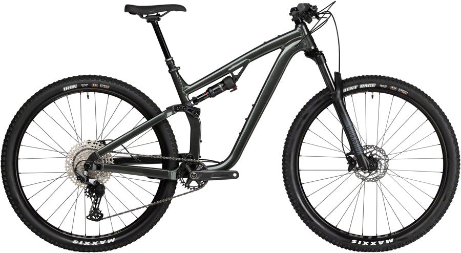 Bicicleta Salsa Spearfish Deore 12 - 29" Aluminio Plata Oscura X-Large