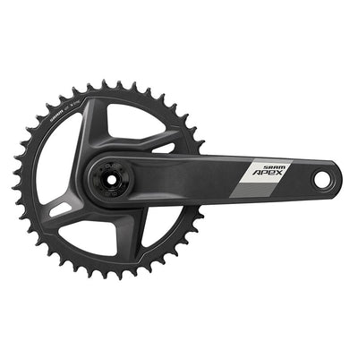 Pédalier SRAM Apex D1 - 12 Vitesses, Montage Direct, 175mm, Noir