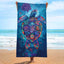 Double-Sided Velvet Beach Towel - Quick-Drying & Soft