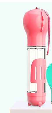 Botella de Agua Multi-Funcional para Mascotas