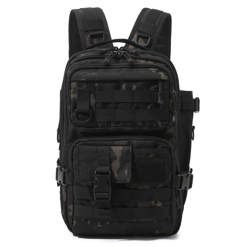 Mochila de Senderismo Táctica Camo Impermeable de Gran Capacidad
