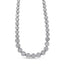 Collier Riviera en diamant pavé certifié IGI en or jaune 14K