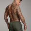 Shorts actifs pour hommes grande taille avec cordon de serrage et poches