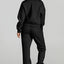 Ensemble actif à col zippé et pantalon à cordon