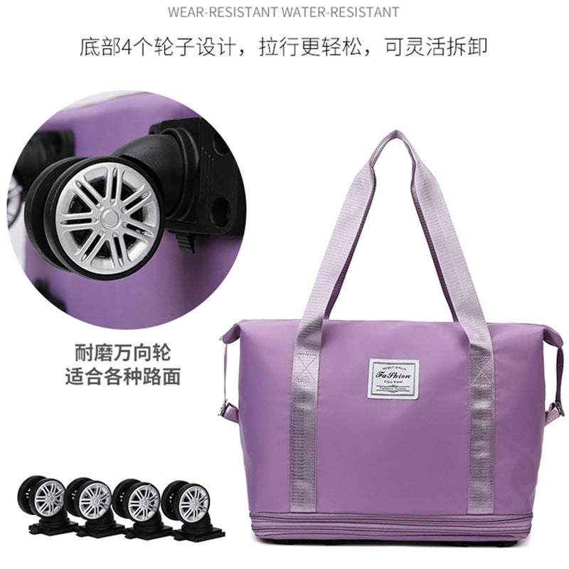 Bolsa de viaje premium de gran capacidad con ruedas omnidireccionales