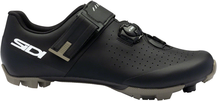 Chaussures de vélo de montagne SIDI Physis à clip - Homme Noir 41 Ajustement Millennium