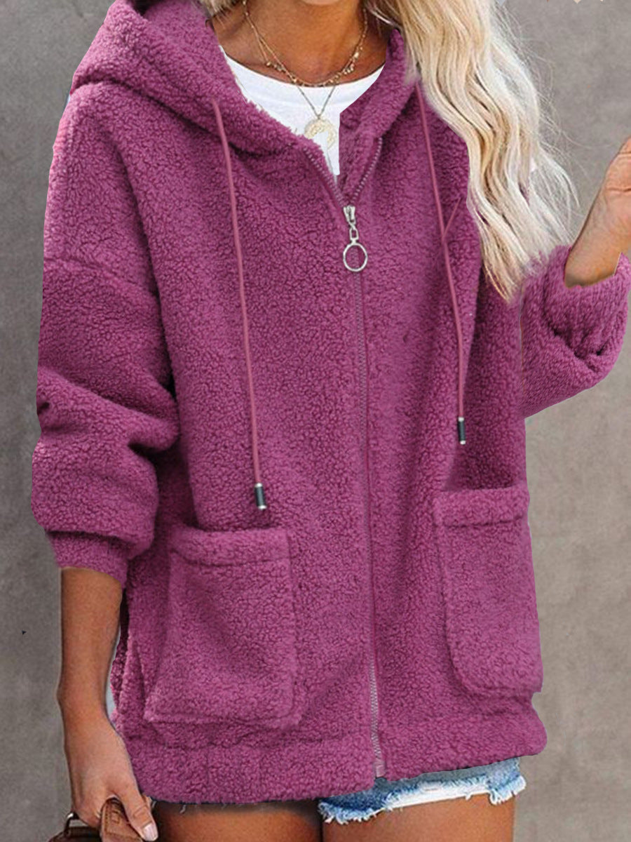 Cardigan ample imprimé sans bouton