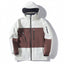 Chaqueta a Prueba de Viento con Color Combinado y Aislante