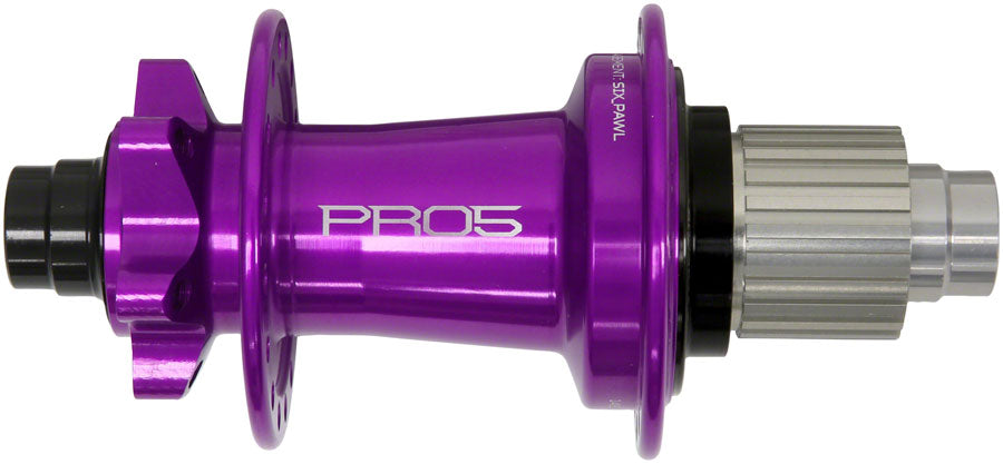 Moyeu arrière Hope Pro 5 - 12 x 148mm 6-Bolt Micro Spline Violet 32H