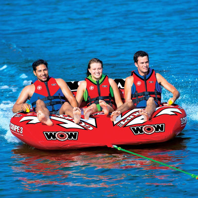 WOW Sports 3 Person Coupe Cockpit Towable Water Tube