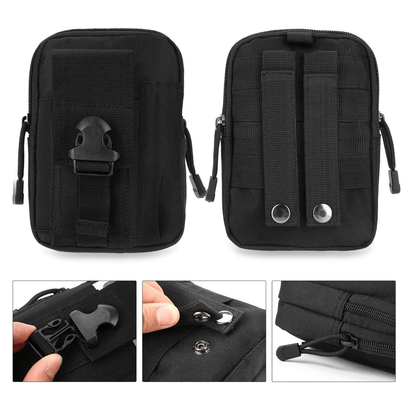 Tactical MOLLE Waist Bag for Outdoor Adventures