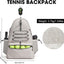 Mochila de Tenis Premium para Hombres y Mujeres - Capacidad para 4 Raquetas